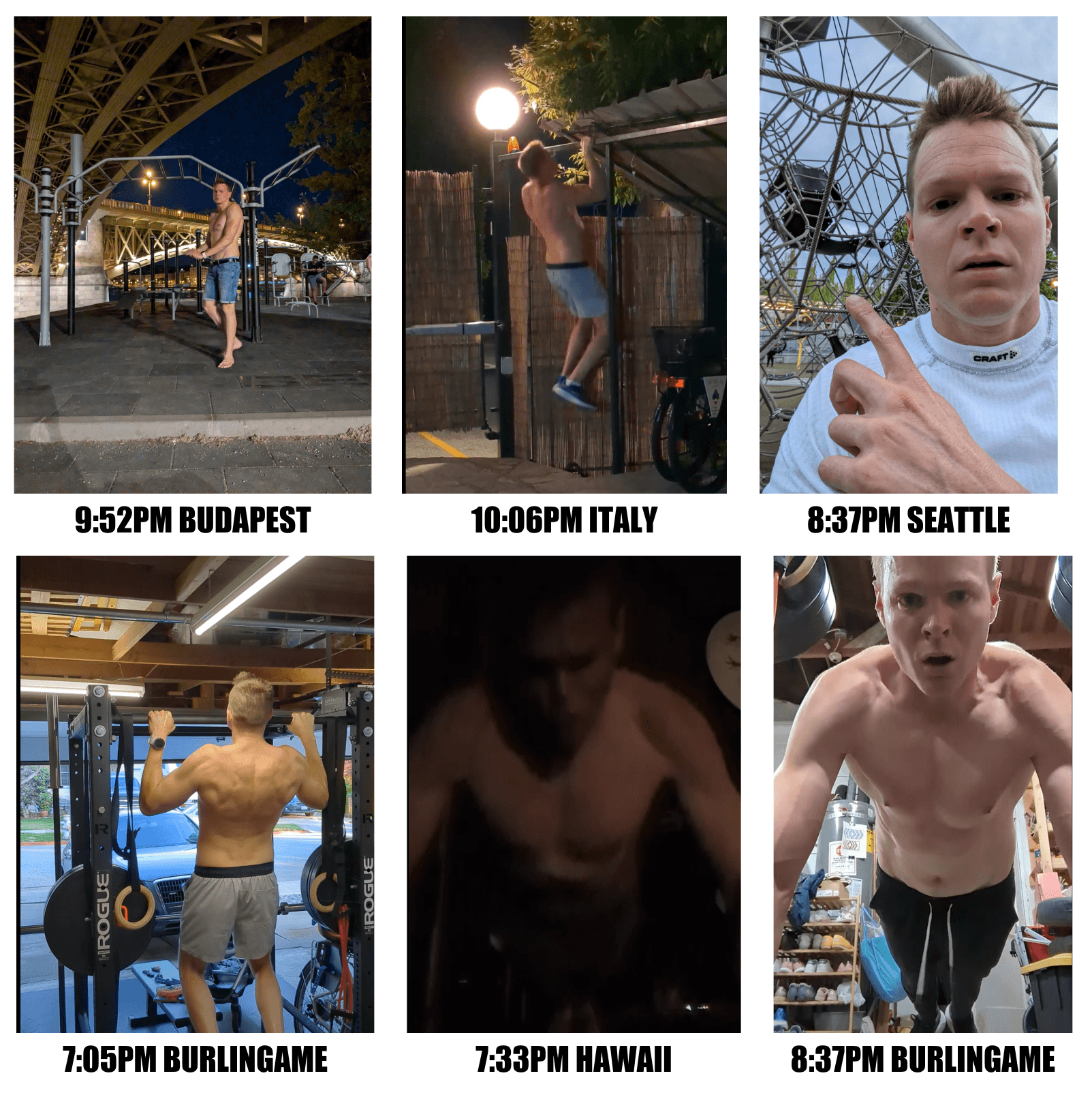 Workout montage