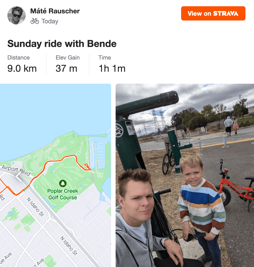 Strava screenshot